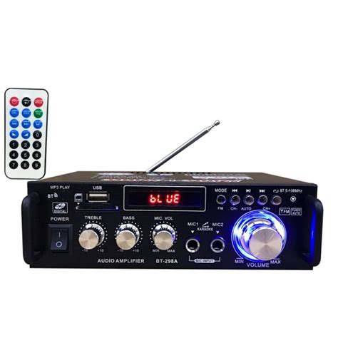 BT-298A 600W Home Amplifiers Audio Bluetooth Power Amplifier Home ...