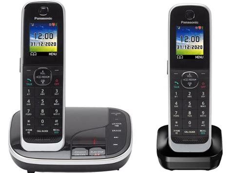 Panasonic Kx Tgj Eb Review Phone Answering Machine Handsets