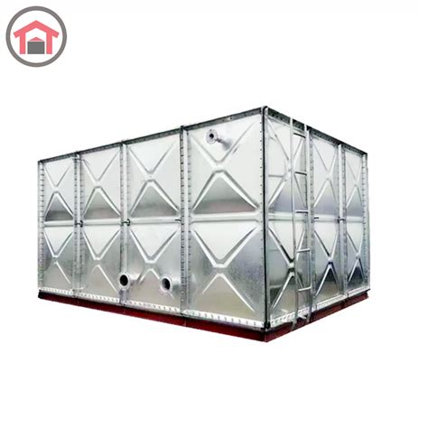 Steel Collapsible Galvanized Tank Hot Dipped Galvanized Pressed Steel