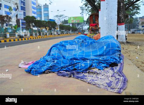 Covering Their Bodies From Head To Toe With Whatever They Can Manage Homeless People Sleep Out