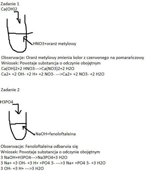 Zaprojektuj Do Wiadczenie Zoboj Tniania Kwasu Azotowego V Zasad