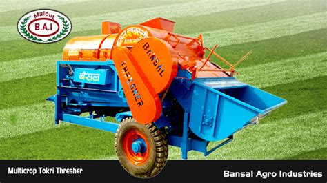 BANSAL Automatic MULTICROP THRESHER BASKET MODEL For Agriculture