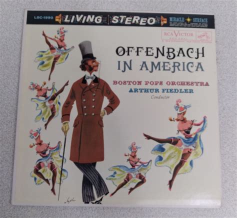 Offenbach In America Amazing Can Can Girls Illustrations Vinyl