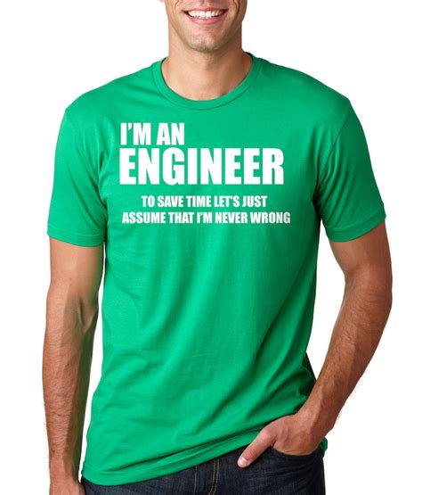 Engineer T Shirt Funny Occupation Tee Shirt T For Engineer Etsy