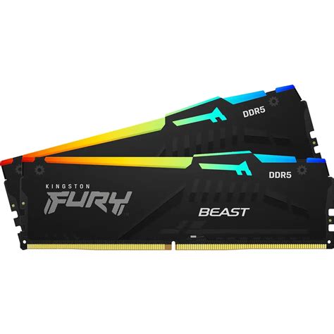 Kingston Fury Beast Rgb Black Gb Gb Gb Mhz Ddr Cl Kit