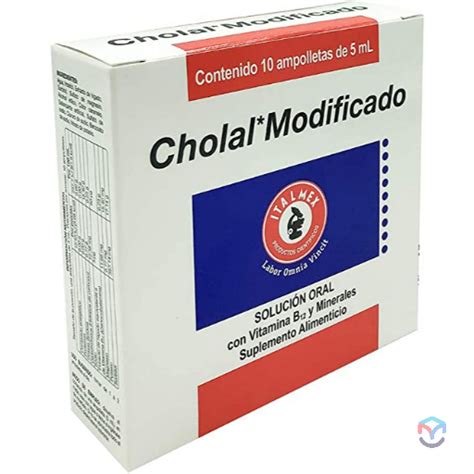 Farmacia Nbio Cholal Vitaminas Y Minerales Ampolletas Env Os A