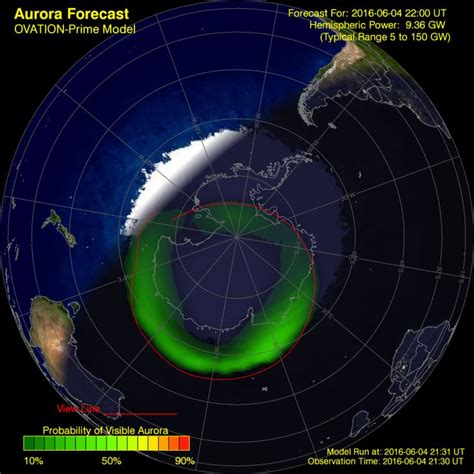 Aurora Minute Forecast Noaa Nws Space Weather Prediction