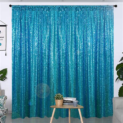 Buy Partisout Sequin Curtain Backdrop 8ftx8ft Sequin Backdrop Sequence