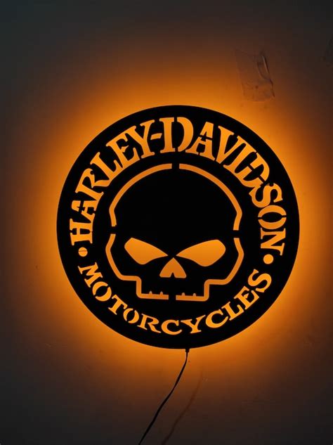 Harley Davidson Skull Logo