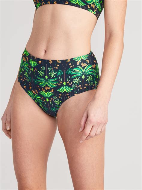 High Waisted Bikini Swim Bottoms Old Navy