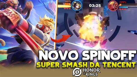 Super Smash Da Tencent Novo Jogo De Luta Her Is Do Honor Of Kings