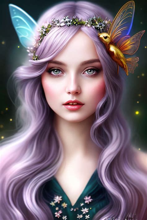 Fairy Digital Painting By Ala Playground