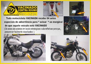 Vacina Contra Roubo Motos