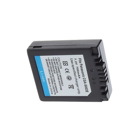 Batterie Photo Numerique Type Panasonic Dmw Bm Cga S Li Ion V