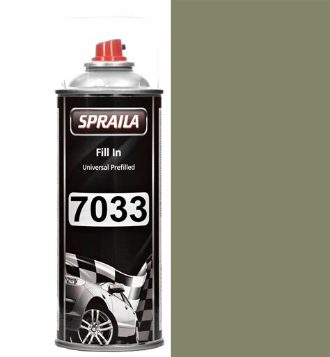 LAKIER FARBA DO KALORYFERÓW I GRZEJNIKÓW RAL 7033 PÓŁMAT SPRAY 400 ML