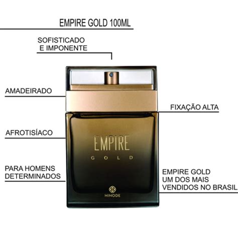 Perfume Empire gold hinode original em Promoção na Americanas