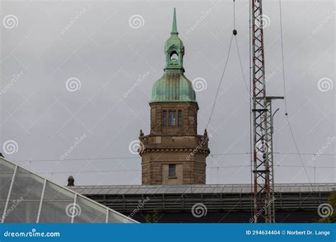 Train station Clocktower stock photo. Image of architecture - 294634404