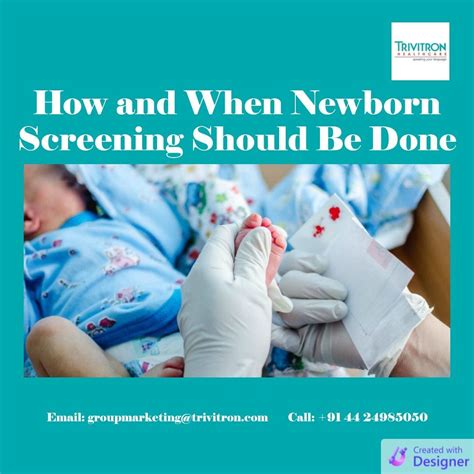 Newborn Screening Importance And Procedure