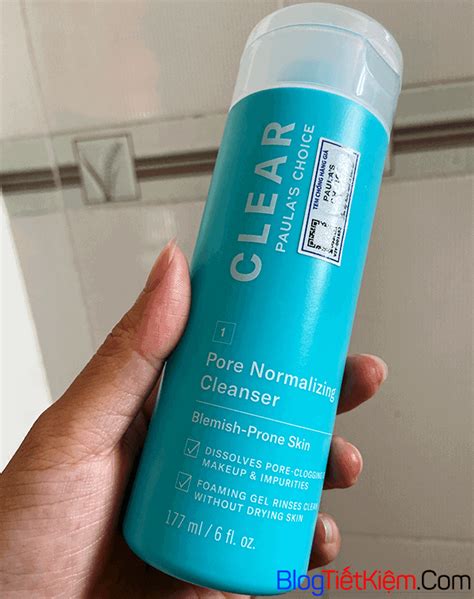 [review] Sữa Rửa Mặt Paulas Choice Clear Pore Normalizing Cleanser 2022