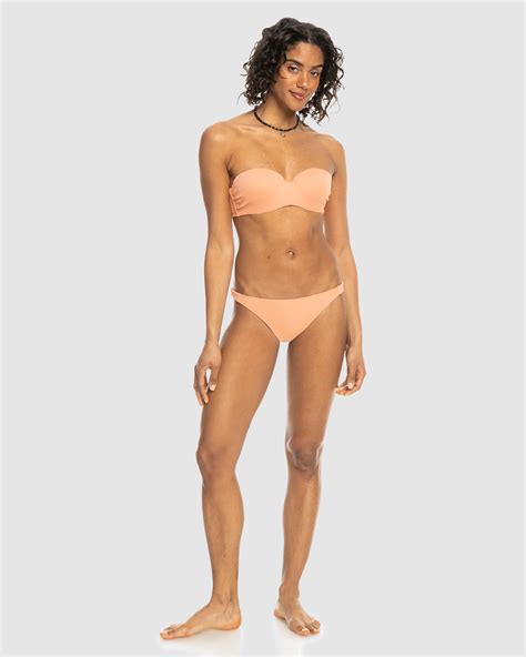 Roxy Rib Roxy Love The Goofy Low Waist Bikini Bottoms For Women