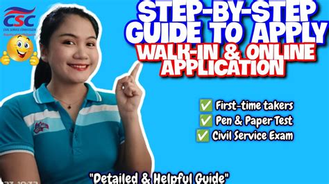 Paano Mag File Para Sa Civil Service Exam Walk In Online