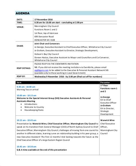 Meeting Agenda 57 Examples Format How To Make Pdf