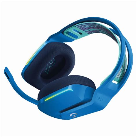 Fone Gamer Logitech G733 Lightspeed Rgb Wireless Azul 981 000942 No Paraguai Visão Vip