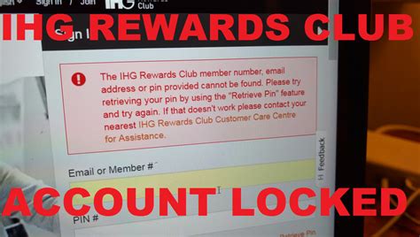 Reader Question Random Ihg Rewards Club Account Audit No Access For