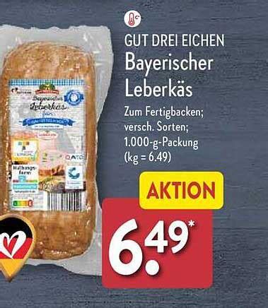 Gut Drei Eichen Bayerischer Leberkäs Angebot bei ALDI Nord 1Prospekte de