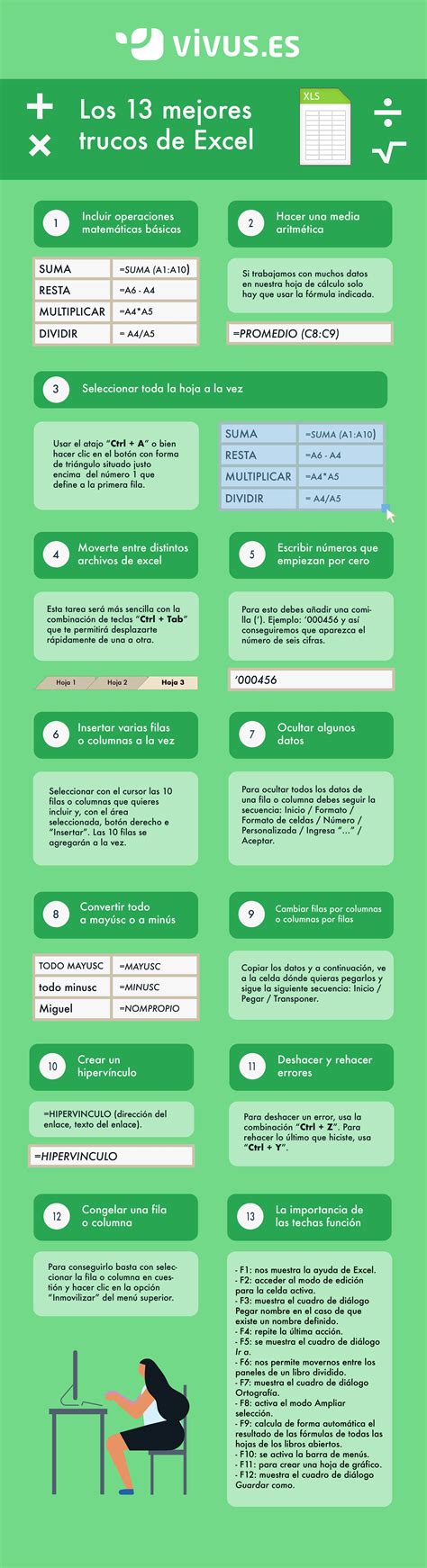 Estos Son Los 13 Mejores Trucos De Excel Vivus Es