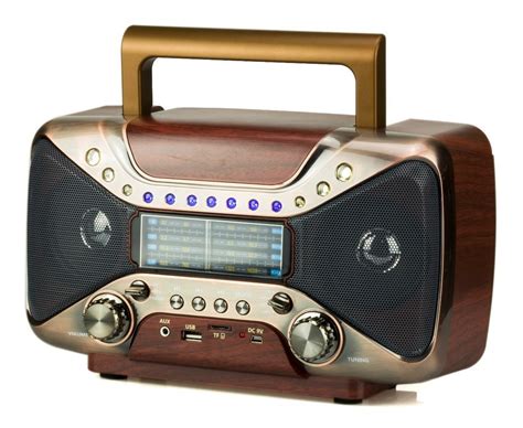 Radio Retro Vintage Bluetooth Am Fm Usb Antigo Recarregavel R 18900