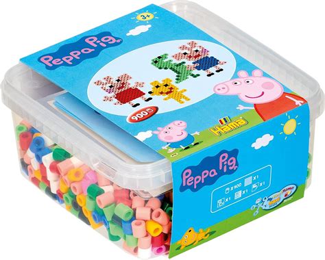 Hama Perlen Set Peppa Wutz Mit Ca Bunten Maxi B Gelperlen Mit