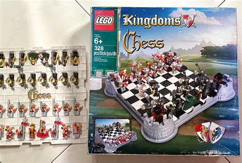 Lego Kingdoms Chess Set 853373 Hobbies And Toys Toys And Games On Carousell