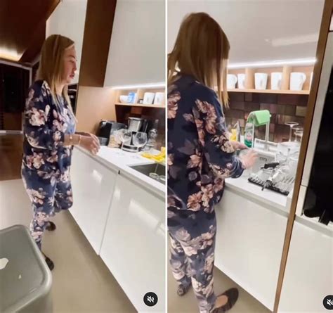 Bel N Esteban Se Hace Viral Al Aparecer Fregando Los Platos En Pijama