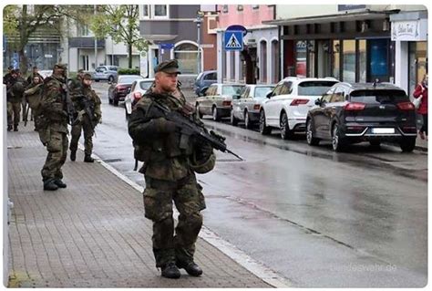 deutsche Armee wird ab dem 01 Oktober auf den Straßen