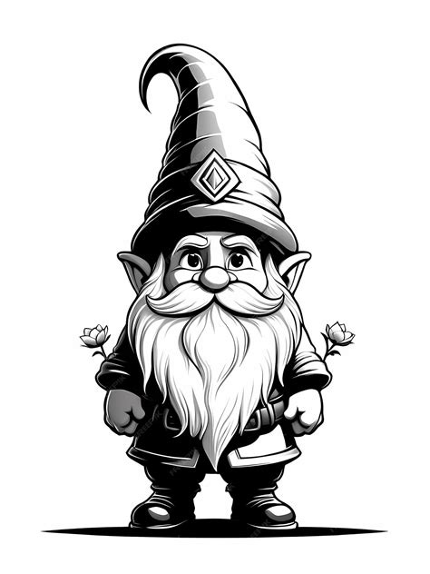 Premium Photo A Cartoon Of A Gnome Fantasy Gnome Cute 3d Cartoon Gnome Isolated White