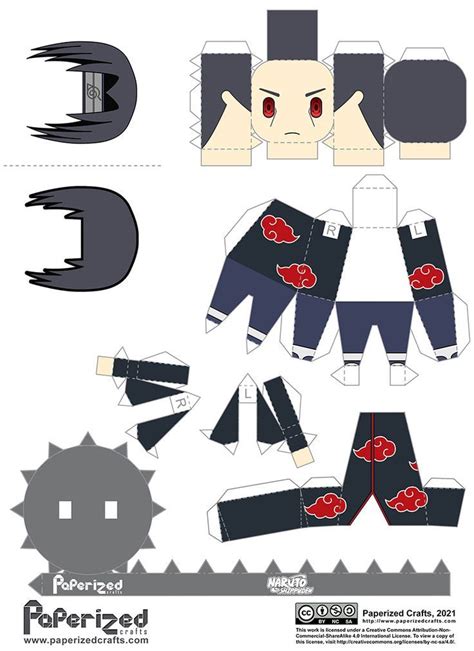 Naruto Shippuden Itachi Uchiha Paperized Anime Diys Anime Crafts Porn