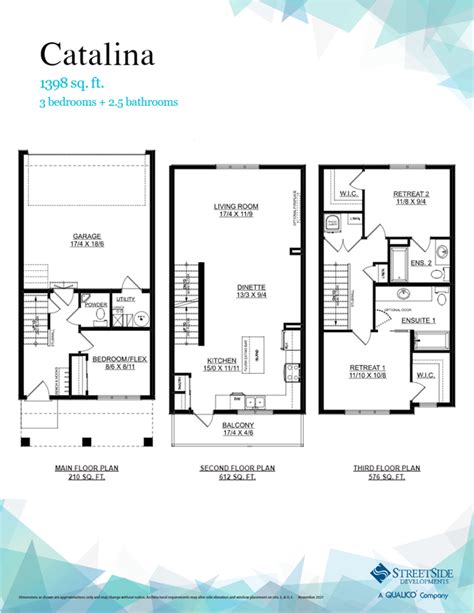 McLaughlin Townhomes By StreetSide Developments Catalina Floor