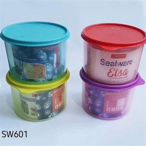 Jual Toples Bulat Tempat Makanan Toples Kedap Udara Gbu Plast Sealware