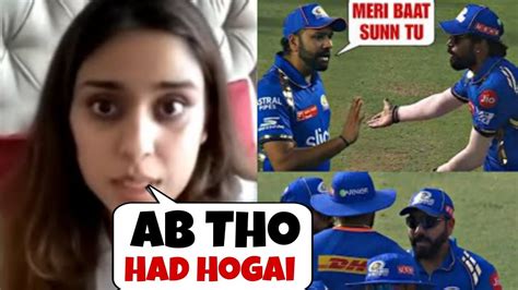 Ritika Sharma Became Very Angry Due To This Action Of Hardik Pandya