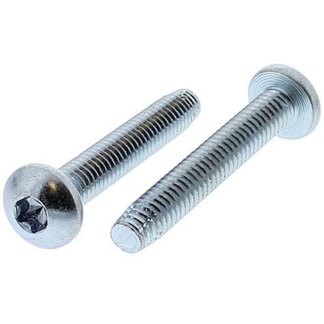 Tacoma Screw Products 516 18 X 2 Pan Head Six Lobe Thread Cutting Screws Type F Zinc 100pkg