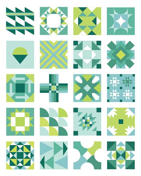 Summer Sampler 2016 – Lee Heinrich - Modern Quilt Patterns