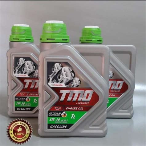 Jual Oli Mesin Toyota Bensin TMO 5W 30 SN GF 5 100 Original Astra Di