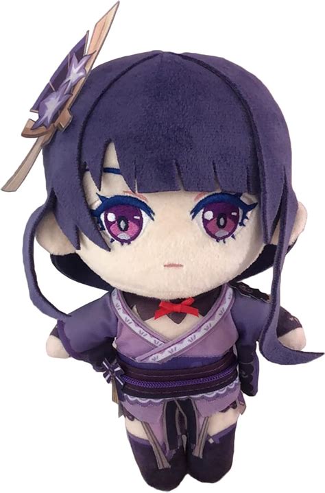 Anime Figure Plush Raiden Shogun Baal Plushie Handmade Plush Doll 8