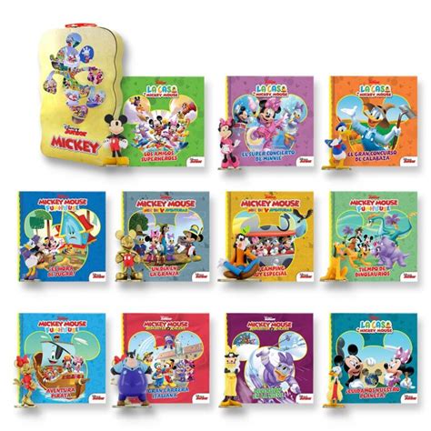 Serie Completa La Casa De Mickey Mouse Coleccionables Madreditorial