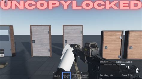 ROBLOX FPS GAME KIT UNCOPYLOCKED YouTube