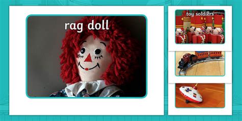 The Old Toy Room Old Toys Photo Pack Teacher Made