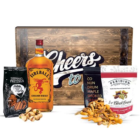 Fireball T Basket Fireball Whiskey T Set