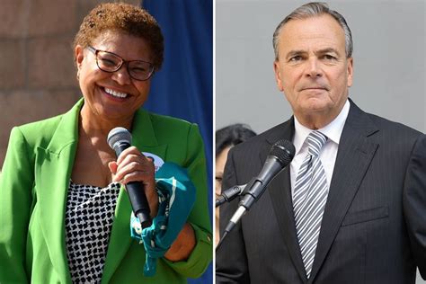 Rep Karen Bass Wins Heated Los Angeles Mayor Race Against Rick Caruso