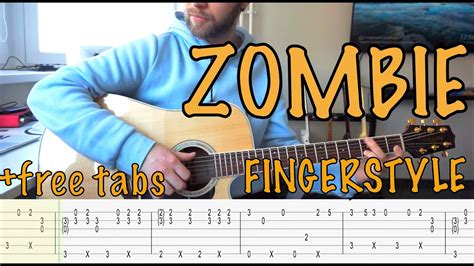 Zombie The Cranberries Fingerstyle Free Tabs Youtube